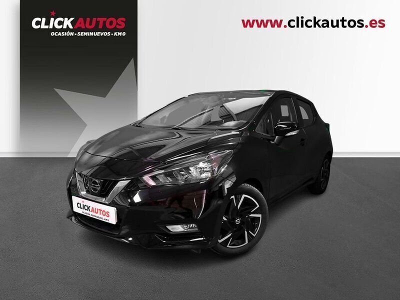 Negro Usado 2021 Nissan Micra Acenta Utilitario | 12.200 € (Precio justo) - Imagen 1/4