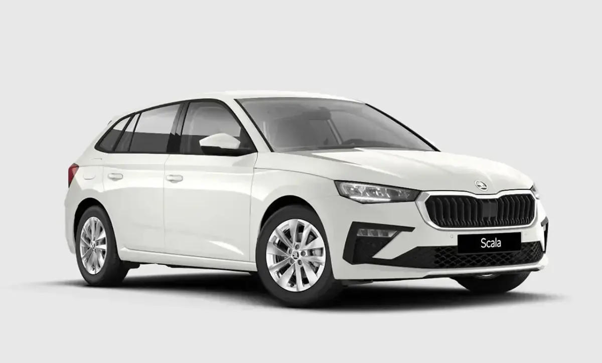 Ny Skoda Scala 115 HK (84 kW) 2026 Hvid Hatchback