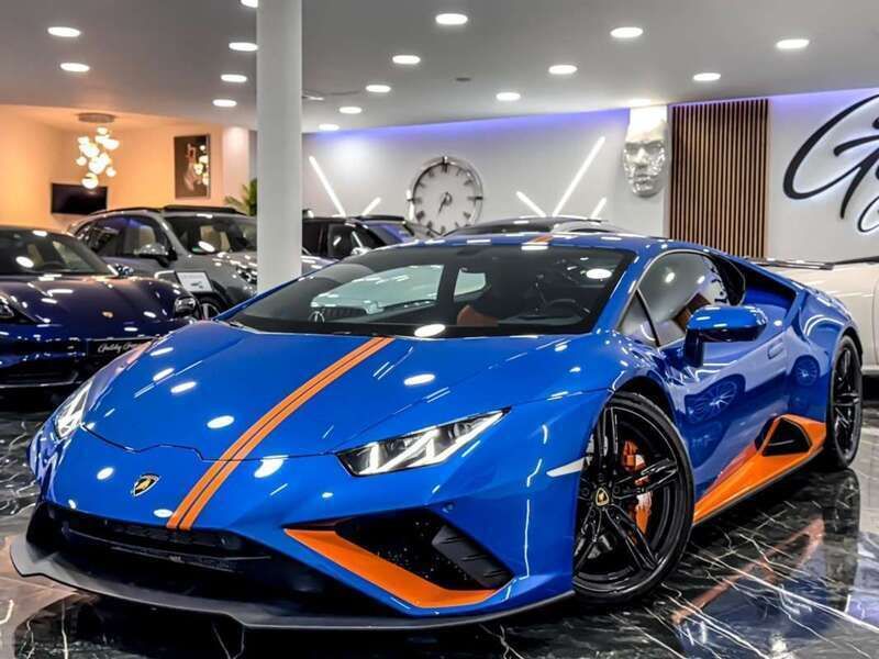 Azul Usado 2021 Lamborghini Huracán Coupe | 283.990 € (Super precio) - Imagen 1/4