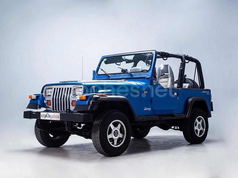Usado Jeep Wrangler 121 CV (88 kW) 1992 Azul SUV