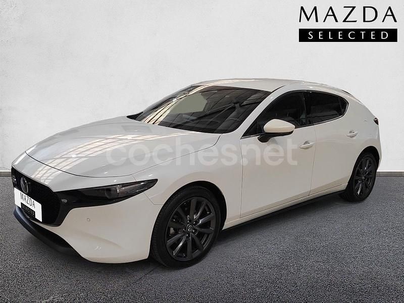 Usado Mazda 3 Exclusive-Line 150 CV (110 kW) 2023 Blanco Berlina