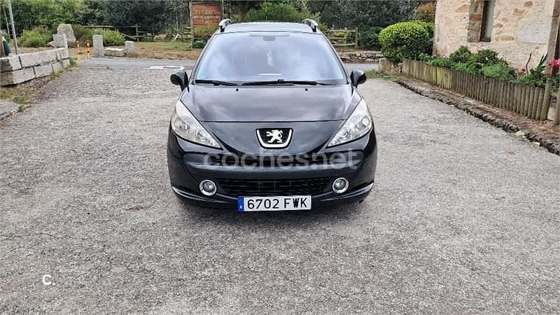 Negro Usado 2007 Peugeot 207 Sport Familiar | 3200 € (Buen precio) - Imagen 1/4