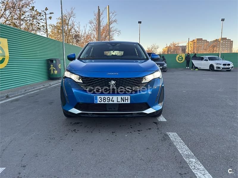 Azul Usado 2021 Peugeot 3008 Active SUV | 14.000 € (Super precio) - Imagen 1/4