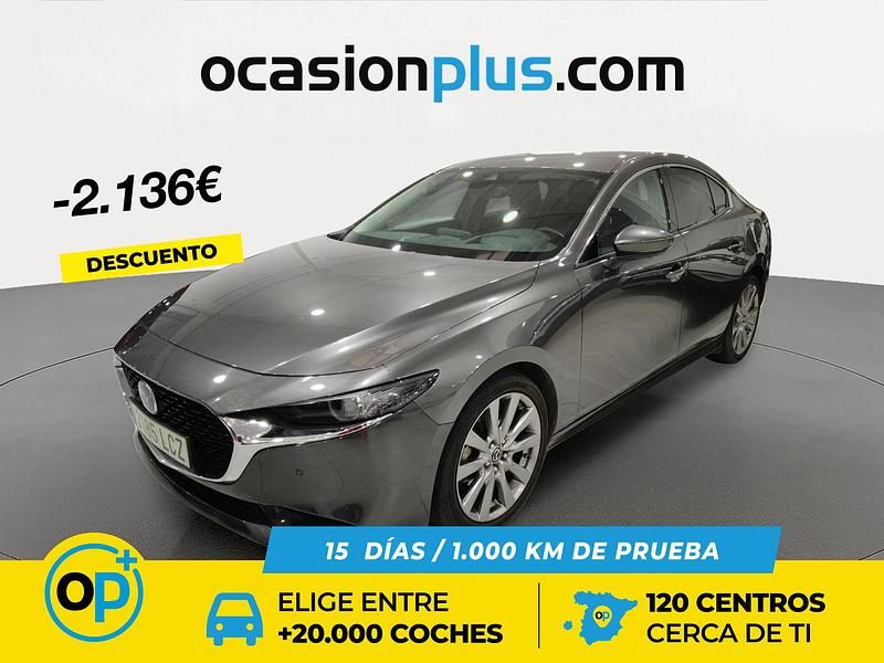 Gris Usado 2019 Mazda 3 | 23.500 € (Precio justo) - Imagen 1/4