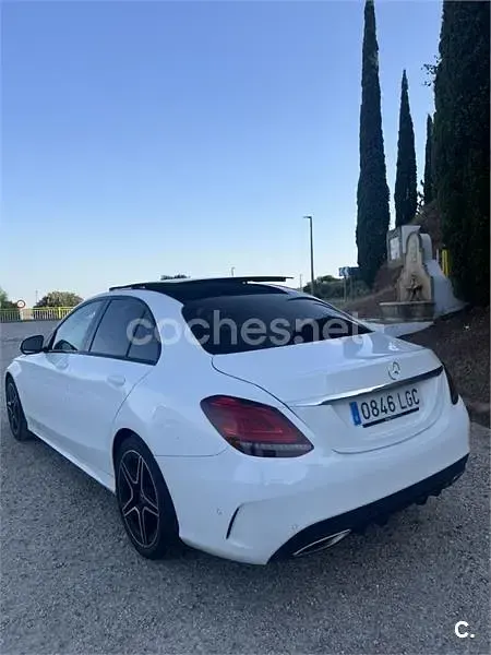 Usado Mercedes C200 184 CV (135 kW) 2020 Blanco Berlina