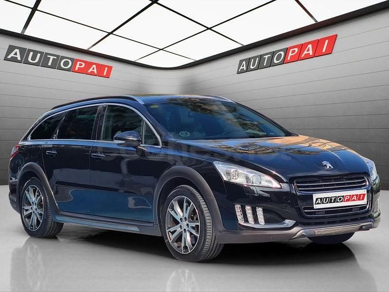 Usado Peugeot 508 RXH 200 CV (147 kW) 2013 Negro Familiar