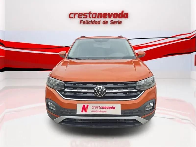 Usado VW T-Cross Advance 95 CV (69 kW) 2022 Naranja SUV