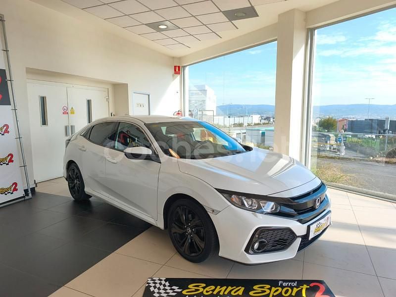 Blanco Usado 2018 Honda Civic Elegance Berlina | 16.900 € (Precio justo) - Imagen 1/4