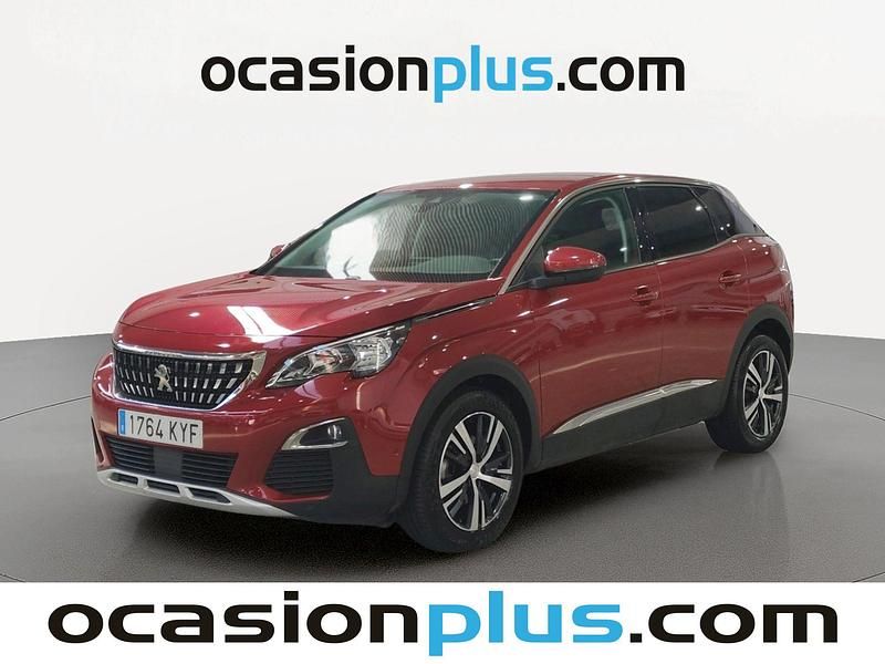 Rojo Usado 2019 Peugeot 3008 Allure SUV | 14.455 € (Precio justo) - Imagen 1/4