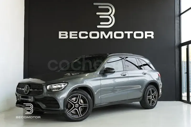 Usado Mercedes GLC200 163 CV (119 kW) 2020 Gris / plata SUV