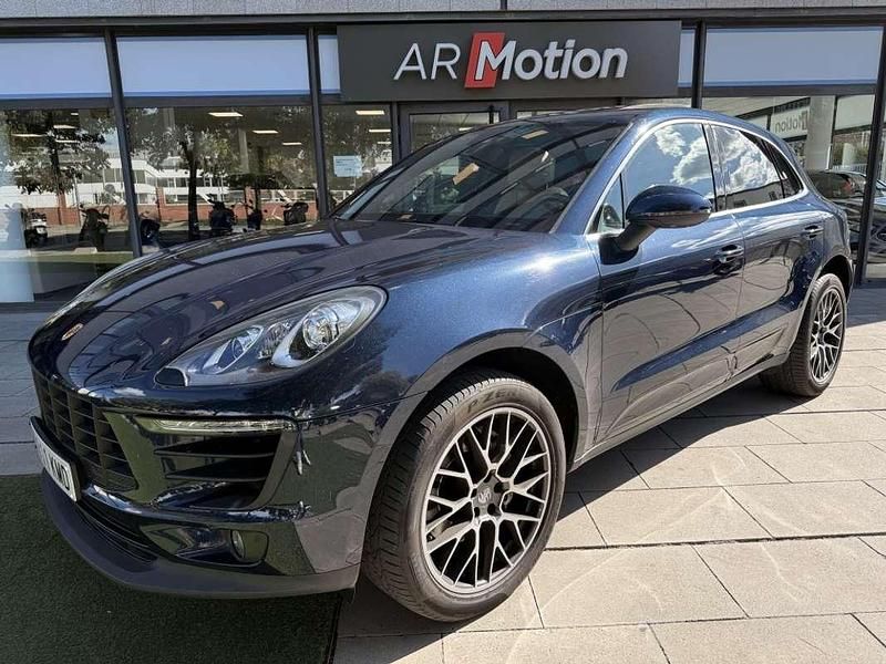 Azul Usado 2018 Porsche Macan S SUV | 44.850 € (Precio justo) - Imagen 1/4