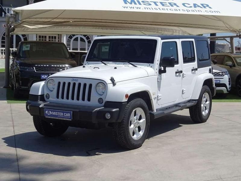 Blanco Usado 2014 Jeep Wrangler Unlimited Sahara SUV | 37.900 € (Precio justo) - Imagen 1/4