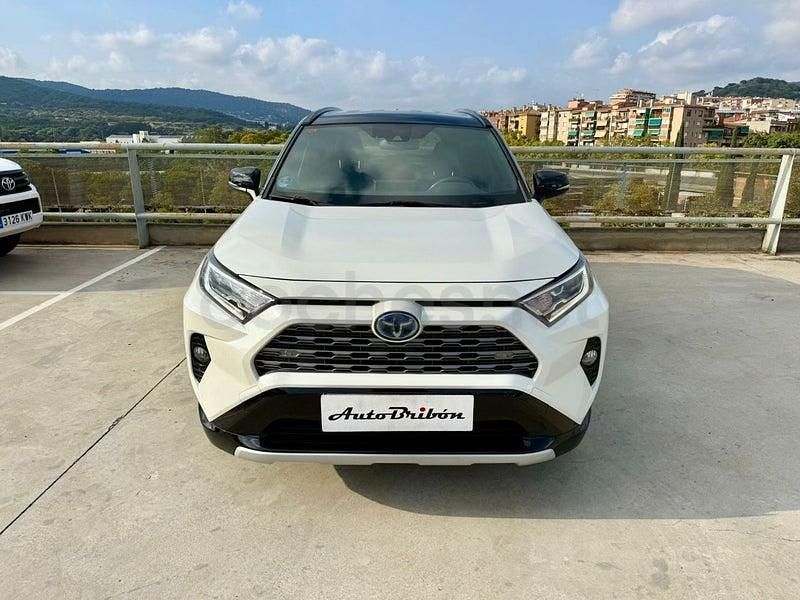 Usado Toyota RAV4 Hybrid Style 222 CV (163 kW) 2021 Blanco SUV