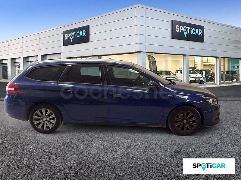 Usado Peugeot 308 Style 130 CV (95 kW) 2018 Azul Berlina