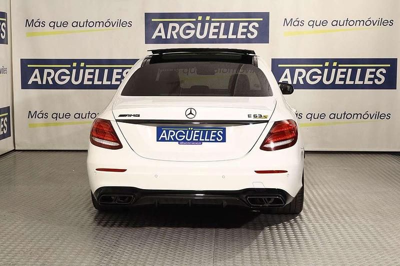 Usado Mercedes E63 AMG AMG 612 CV (450 kW) 2017 Blanco Berlina
