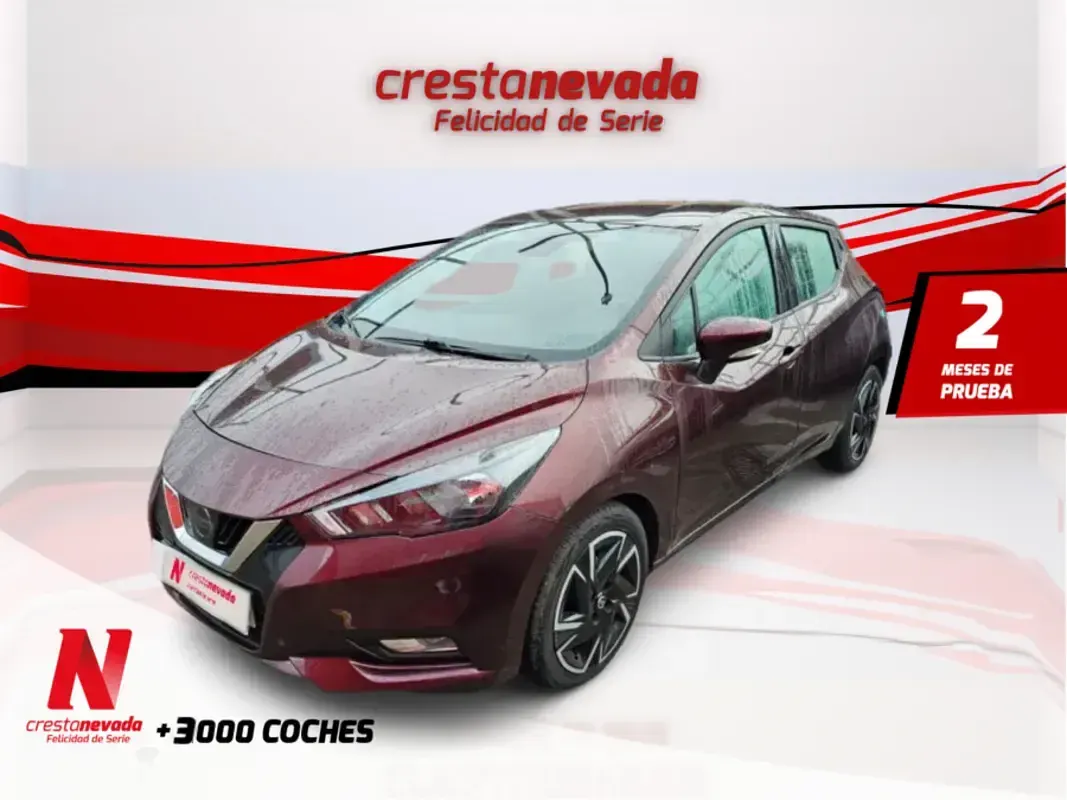 Usado Nissan Micra Acenta 92 HP (67 kW) 2021 Vermelho Citadino