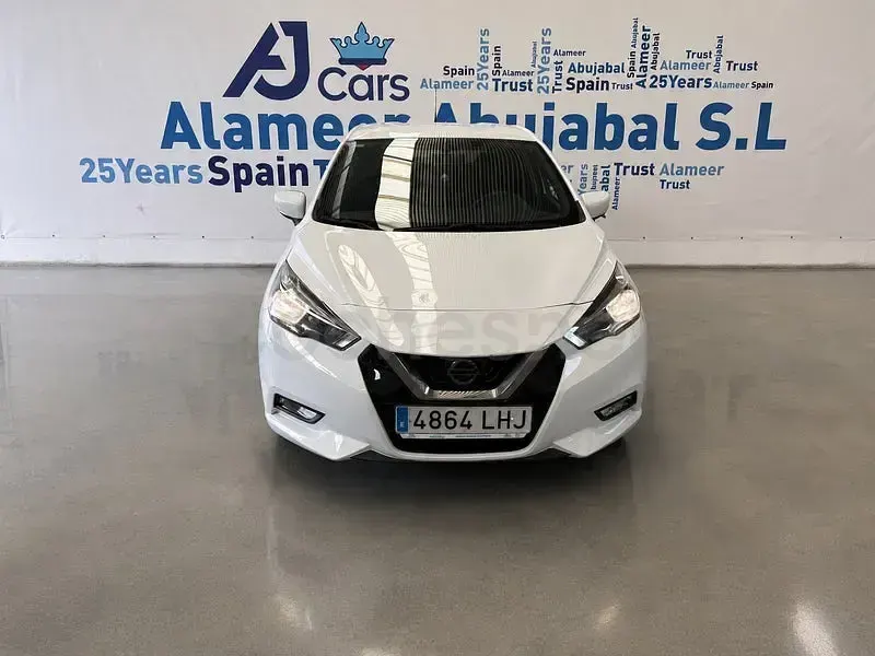 Usado Nissan Micra Acenta 100 CV (73 kW) 2020 Blanco Utilitario