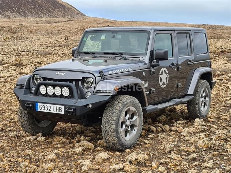 Gris / plata Usado 2018 Jeep Wrangler Unlimited Rubicon SUV | 61.000 € - Imagen 1/4