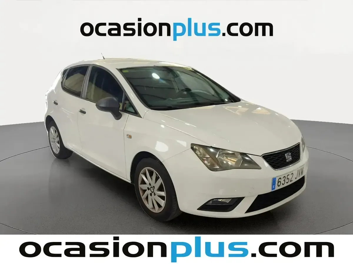 Usado Seat Ibiza Reference 75 CV (55 kW) 2016 Blanco Utilitario