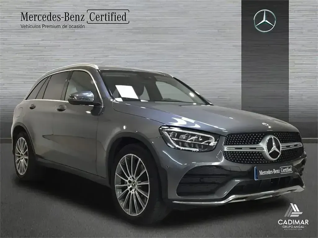 Usado Mercedes GLC200 163 CV (119 kW) 2022 Gris SUV