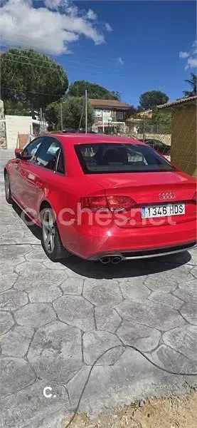 Usado Audi A4 S-Line 180 CV (132 kW) 2011 Rojo Berlina
