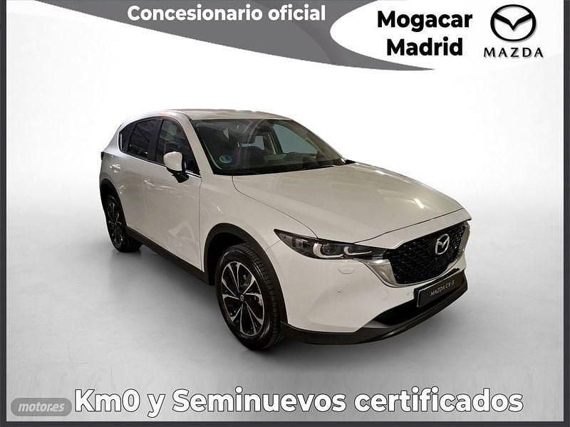 Blanco Usado 2024 Mazda CX-5 Ad'Vantage SUV | 31.900 € (Precio justo) - Imagen 1/4