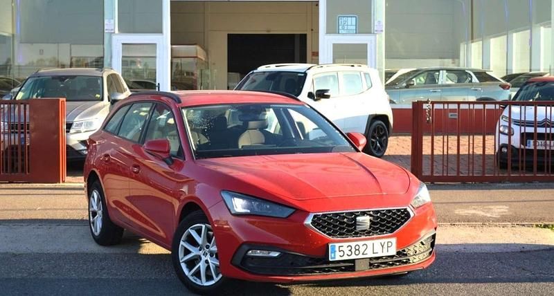 Brugt Seat Leon ST Reference 116 HK (85 kW) 2022 Rød Stationcar