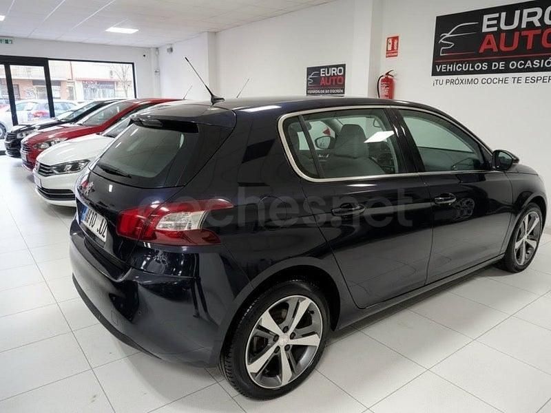 Usado Peugeot 308 Allure 115 CV (84 kW) 2015 Azul Berlina