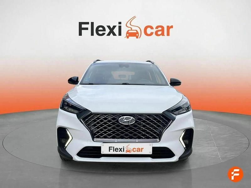 Usado Hyundai Tucson N Line 136 CV (100 kW) 2020 Blanco SUV