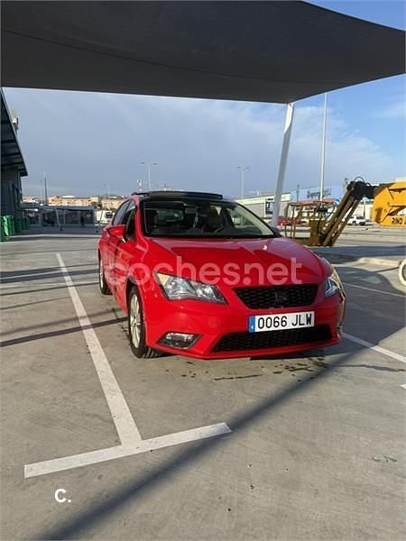 Brugt Seat Leon CONNECT 110 HK (80 kW) 2016 Rød Sedan