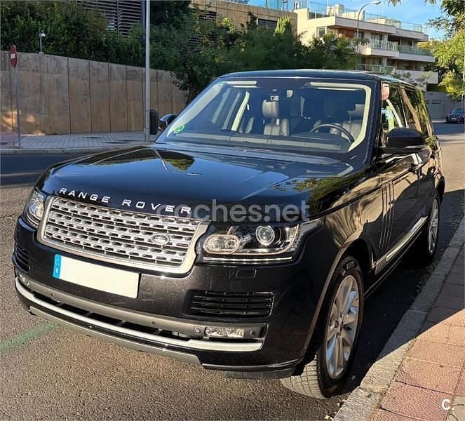Negro Usado 2013 Land Rover Range Rover Vogue SUV | 39.000 € (Precio justo) - Imagen 1/4