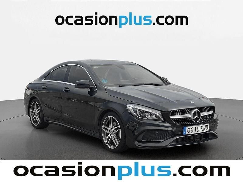 Usado Mercedes CLA200 AMG 136 CV (100 kW) 2018 Negro Berlina