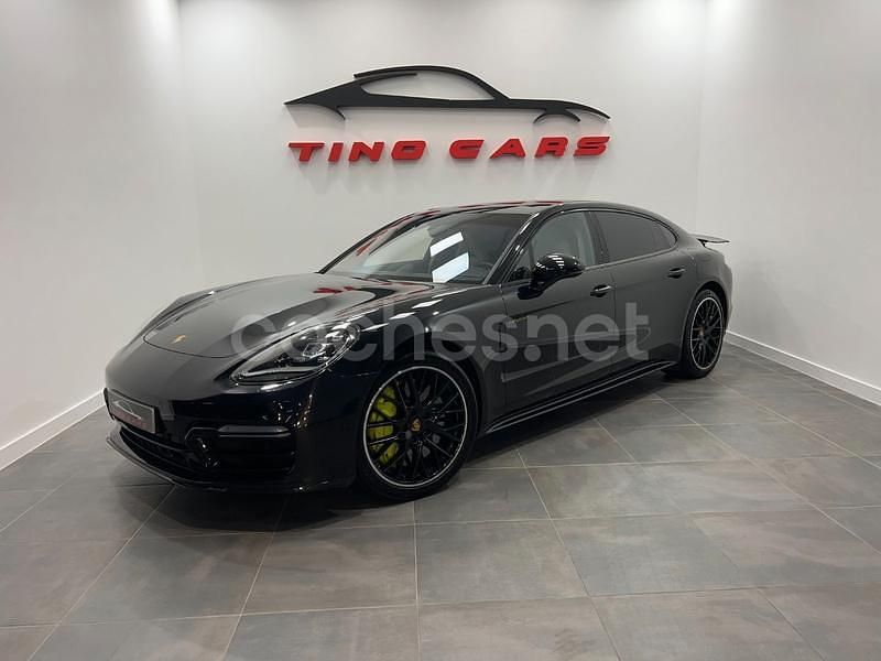 Negro Usado 2018 Porsche Panamera Turbo S Executive Berlina | 85.990 € - Imagen 1/4