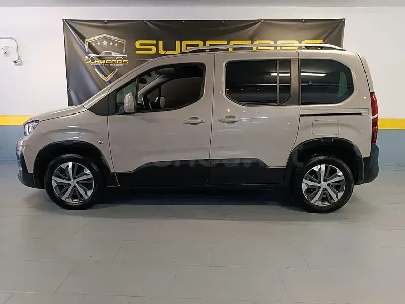 Usado Peugeot Rifter Access 75 CV (55 kW) 2019 Beige Monovolumen