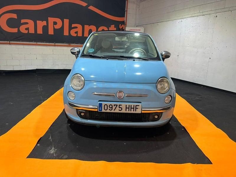 Usado Fiat 500 Lounge 85 CV (62 kW) 2011 Azul Berlina