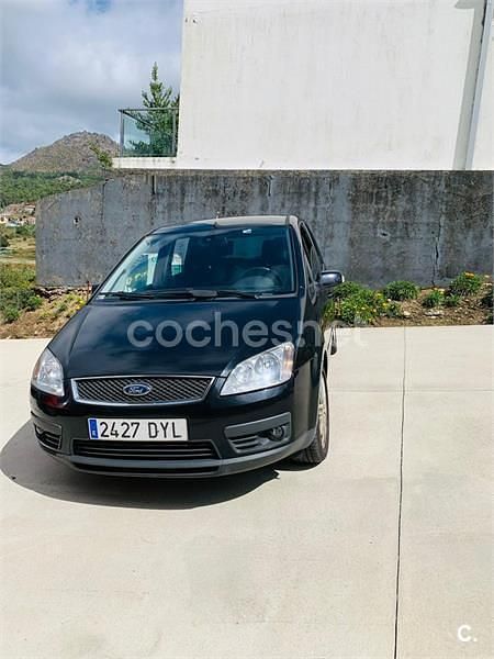 Negro Usado 2006 Ford C-MAX Ghia Monovolumen | 3800 € (Precio justo) - Imagen 1/4