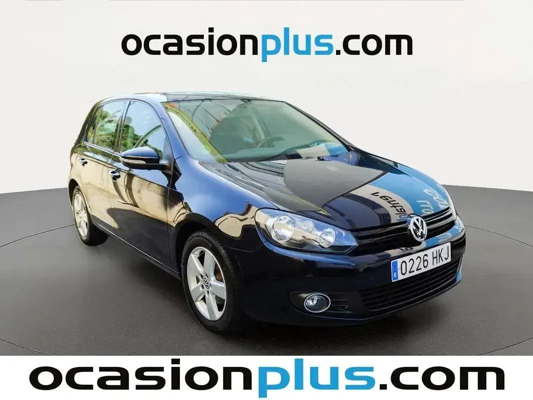 Usado VW Golf VII Advance 105 CV (77 kW) 2012 Negro Utilitario