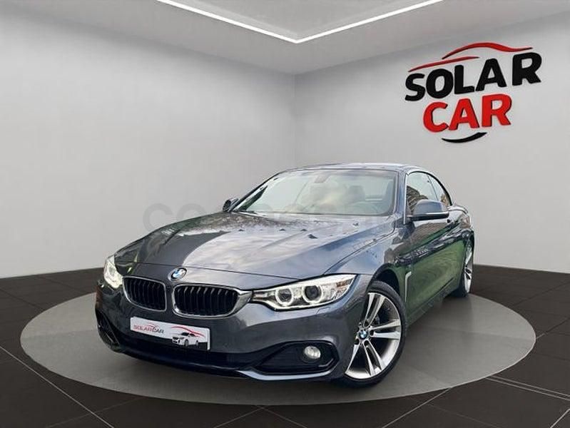 Usado BMW 420 Comfort Edition 190 CV (139 kW) 2015 Gris / plata Descapotable