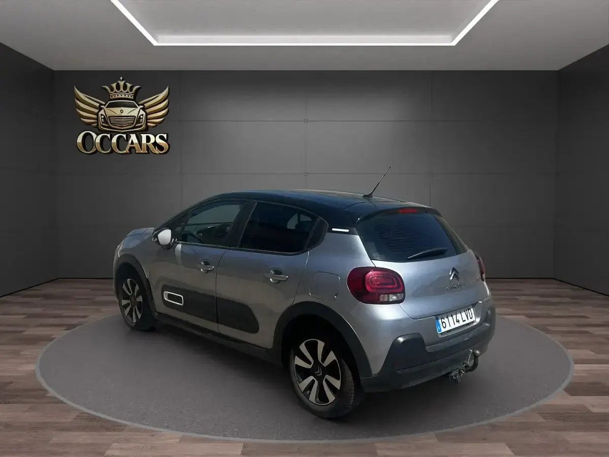 Usado Citroën C3 Feel 82 CV (60 kW) 2021 Gris Utilitario