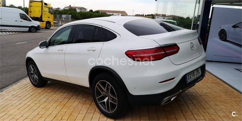 Usado Mercedes GLC250 204 CV (150 kW) 2017 Blanco Coupe