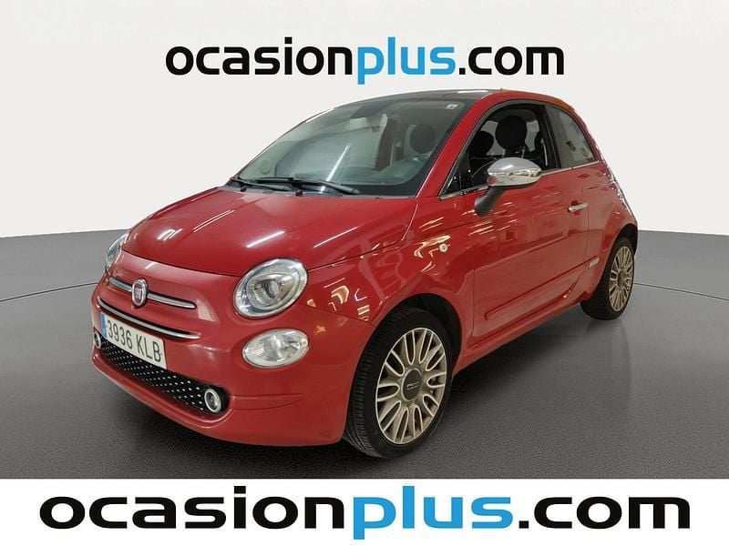 Rojo Usado 2018 Fiat 500 Lounge Utilitario | 8173 € (Buen precio) - Imagen 1/4