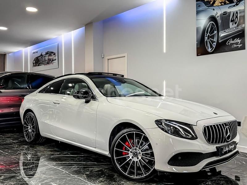 Usado Mercedes E220 194 CV (142 kW) 2018 Blanco Coupe