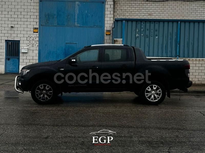 Usado Ford Ranger Wildtrack 200 CV (147 kW) 2015 Negro Recogida