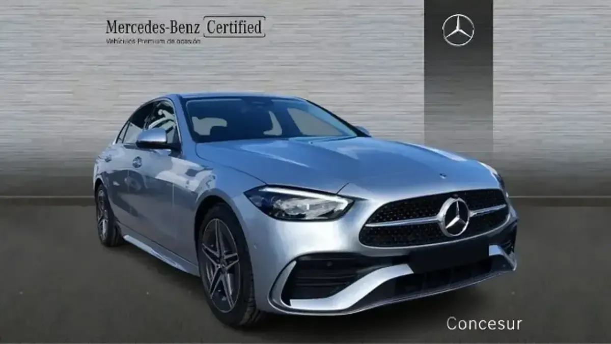 Usado Mercedes C220 200 CV (147 kW) 2022 Gris Berlina