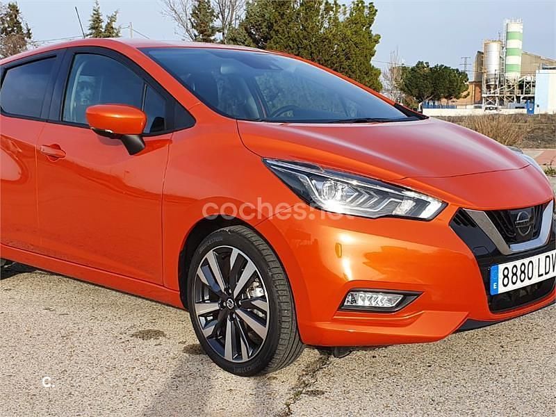 Naranja Usado 2020 Nissan Micra Tekna Berlina | 11.500 € (Buen precio) - Imagen 1/4