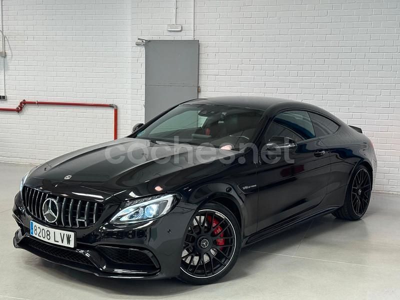 Usado Mercedes C63S AMG 510 CV (375 kW) 2018 Negro Coupe