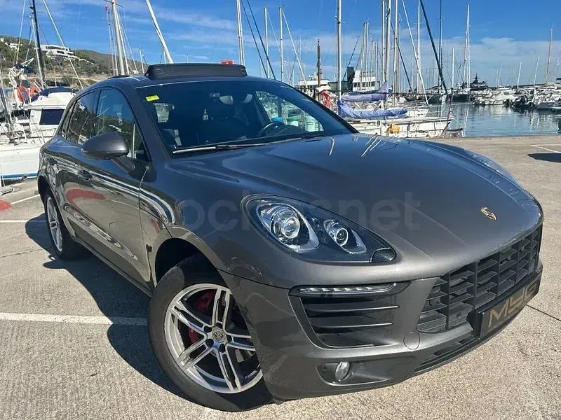 Usado Porsche Macan S Diesel 258 CV (189 kW) 2015 Gris / plata SUV