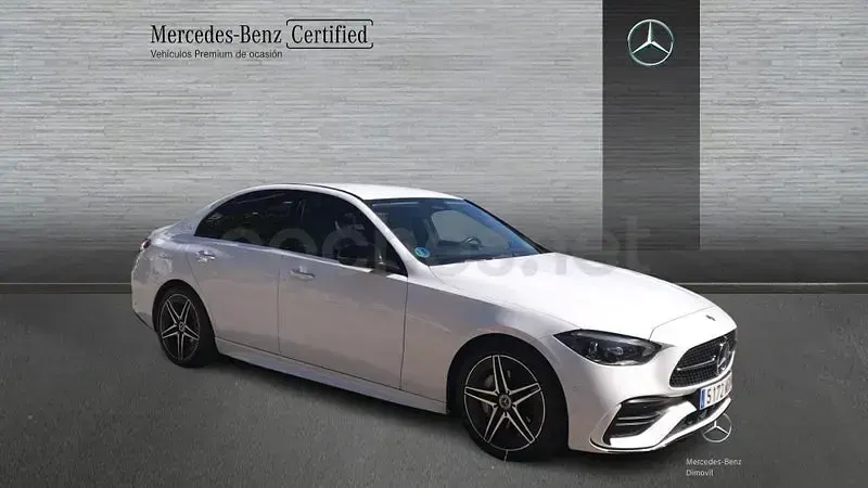 Usado Mercedes C220 200 CV (147 kW) 2022 Blanco Berlina