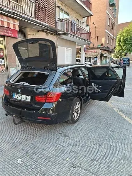 Usado BMW 316 116 CV (85 kW) 2013 Negro Familiar