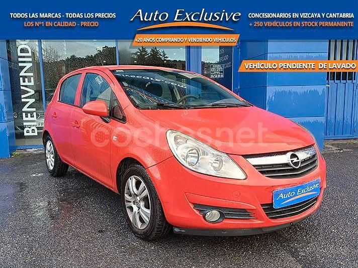 Rojo Usado 2009 Opel Corsa Berlina | 4490 € (Un poco caro) - Imagen 1/4